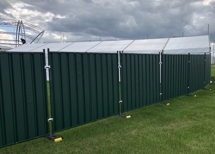 Steel Hoarding Fencing